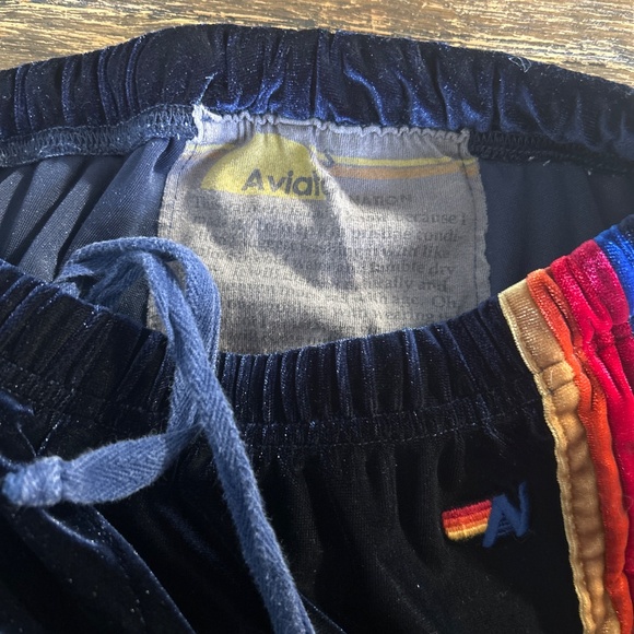 NWOT Blue Aviator Nation Velvet Joggers - Picture 5 of 7